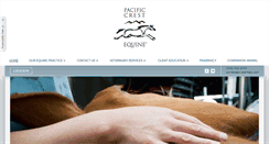 Desktop Screenshot of pacificcrestequine.com